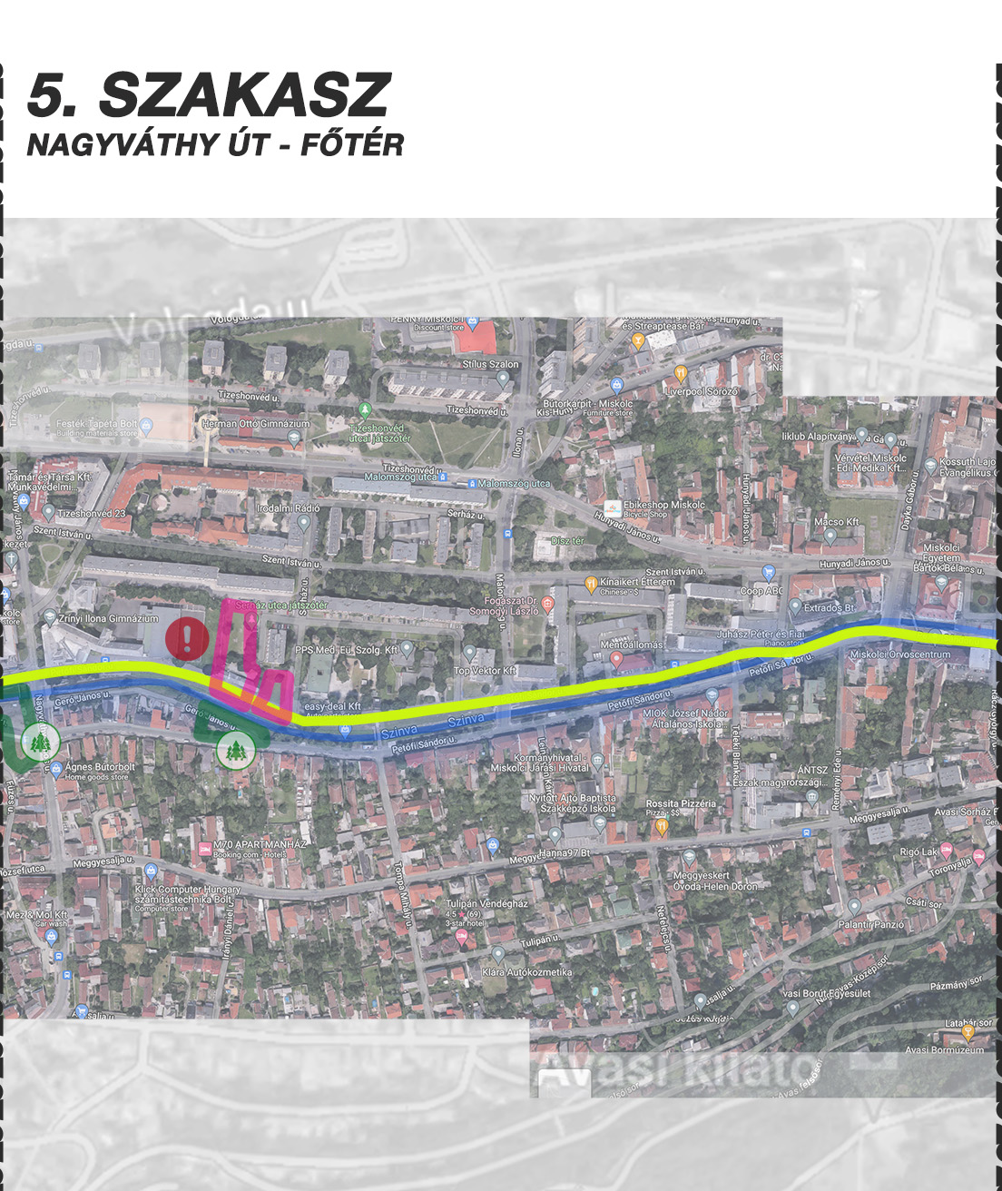 Mi legyen a Szinva mentén? Közösségi Tervezés: SzZF