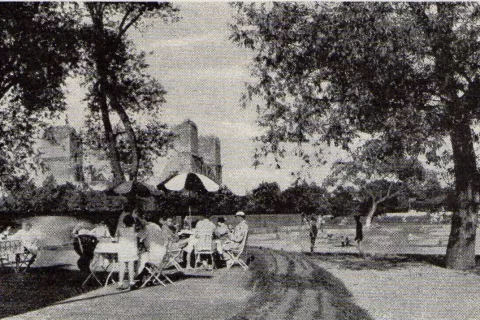 A néhai „diósgyőr-tapolcai” strandfürdő az 1930-as években