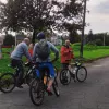 A kerékpáros túra vége a Selyemréten